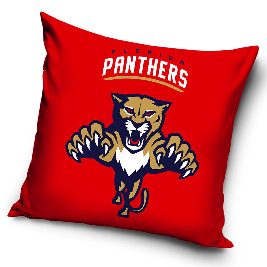 Florida Panthers polštářek Red Wild - Florida Panthers povlečení, ručníky, deky
