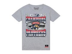 Florida Panthers pánské tričko 2025 Stanley Cup Champions Victory Arch Heather Gray