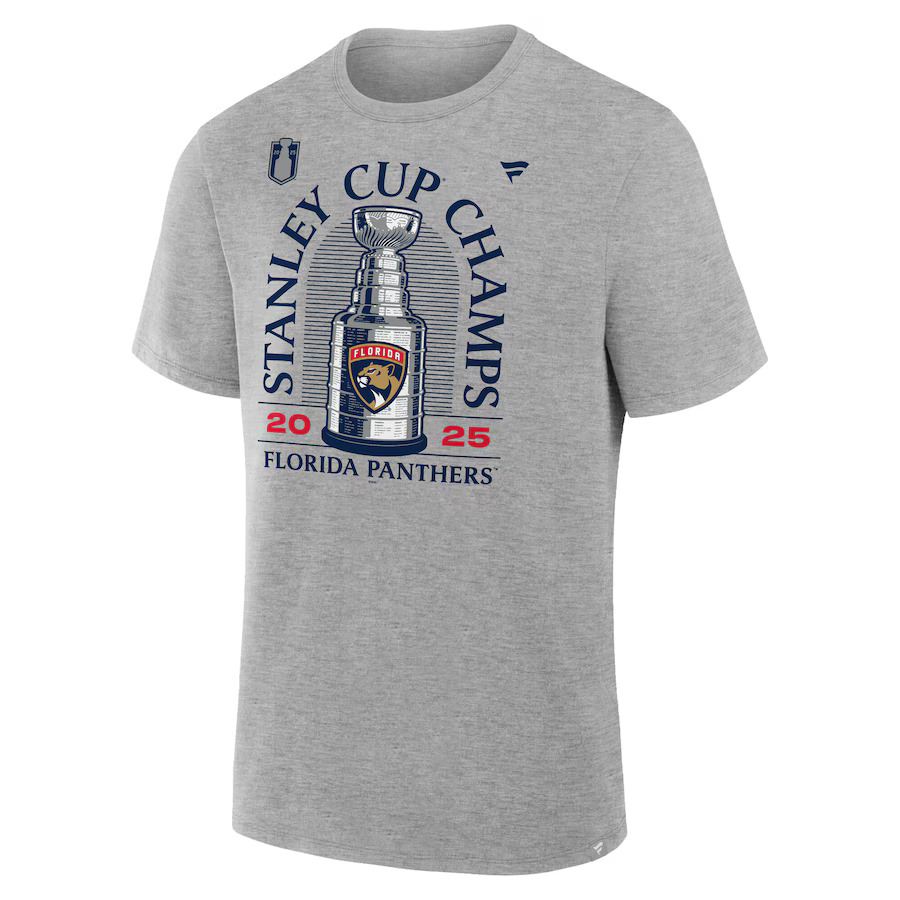 Florida Panthers pánské tričko 2025 Stanley Cup Champions Locker Room