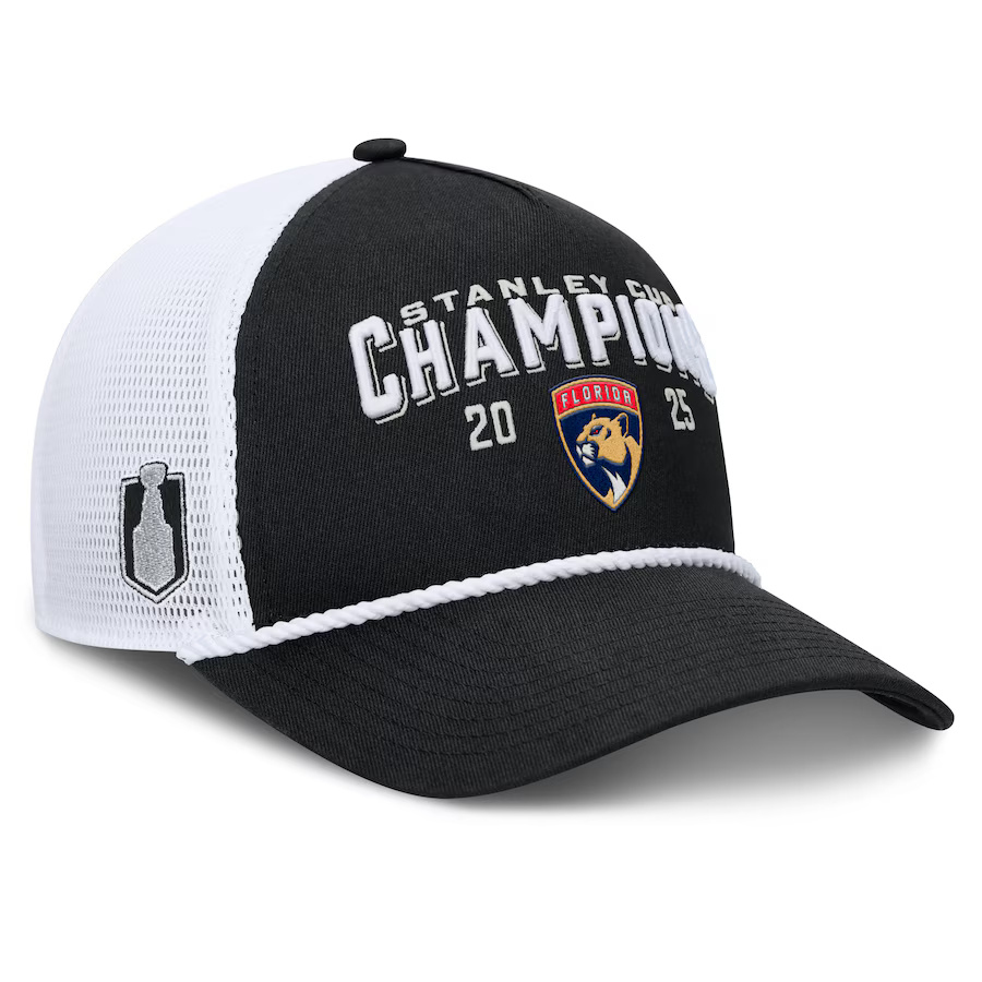 Hokejové reprezentace pánské tričko Slovakia National Emblem Navy - Florida Panthers stanley Cup 2025