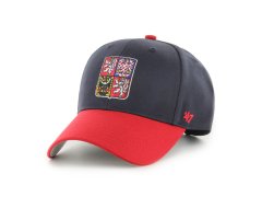 Hokejové reprezentace dětská čepice baseballová kšiltovka Czech Republic Replica Basic CT 47 MVP navy
