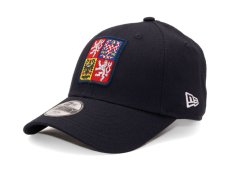 Hokejové reprezentace dětská čepice baseballová kšiltovka Czech republic 940K Core 9forty black