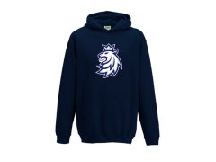 Hokejové reprezentace dětská mikina s kapucí navy Czech Ice Hockey lion