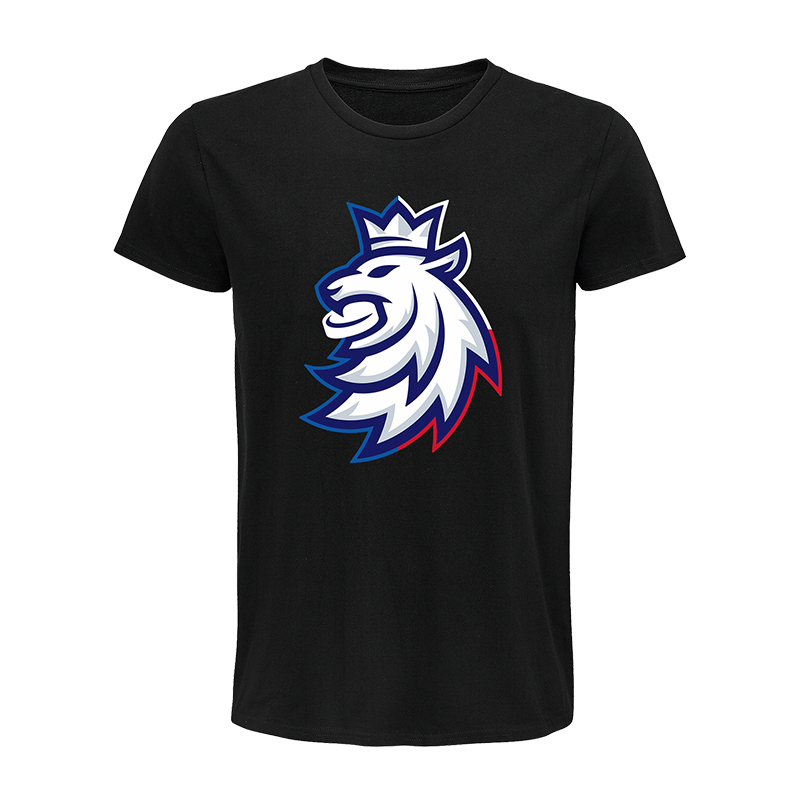 Hokejové reprezentace dětské tričko Czech republic Tricolour Logo