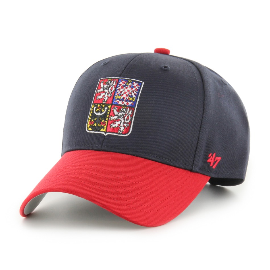 Hokejové reprezentace dětská čepice baseballová kšiltovka Czech Republic Replica Basic CT 47 MVP navy - Hokejové reprezentace dětské oblečení