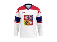 Hokejové reprezentace hokejový dres Czech Republic white