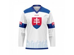 Hokejové reprezentace hokejový dres Slovakia Juraj Slafkovský #20 CCM Hockey fan white