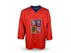 Hokejové reprezentace hokejový dres Czech republic 2025/2026 CCM Fandres replica red