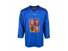 Hokejové reprezentace hokejový dres Czech republic 2025/2026 CCM Fandres replica blue