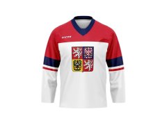 Hokejové reprezentace hokejový dres Czech republic Olymp 2026 white