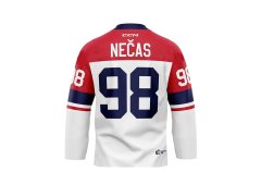 Hokejové reprezentace hokejový dres Czech republic Olymp 2026 Martin Nečas white
