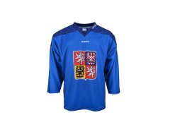 Hokejové reprezentace hokejový dres Czech republic David Pastrňák 2025/2026 CCM Fandres replica blue