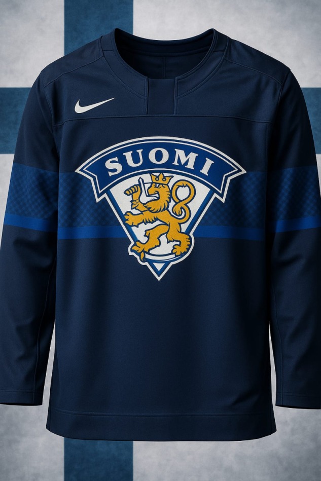 Hokejové reprezentace hokejový dres Finland NIKE IIHF World Championships replica - Hokejové reprezentace dresy