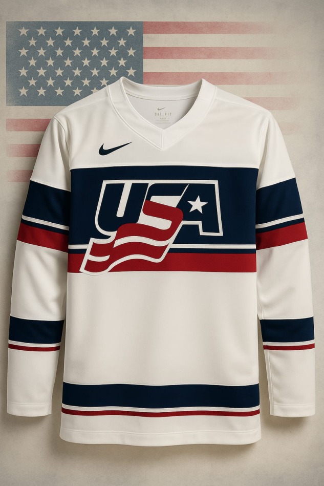 Hokejové reprezentace hokejový dres USA NIKE IIHF World Championships replica - Hokejové reprezentace dresy
