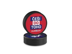Hokejové reprezentace puk Czech republic tricolour reversible