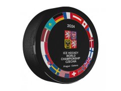 Hokejové reprezentace puk Ice Hockey World Championship Czechia MS 2024 Signature Edition