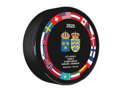 Hokejové reprezentace puk Ice Hockey World Championship Sweden | Denmark MS 2025