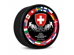 Hokejové reprezentace puk Ice Hockey World Championship Switzerland MS 2026