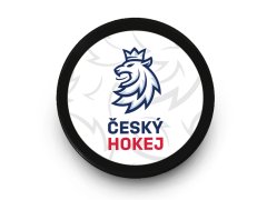 Hokejové reprezentace puk Czech Ice Hockey logo lion
