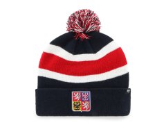 Hokejové reprezentace zimní čepice Czech Republic Breakaway 47 Cuff Knit Navy