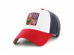 Hokejové reprezentace čepice baseballová kšiltovka Czech Republic Replica Basic CT 47 MVP white-navy