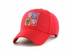 Hokejové reprezentace čepice baseballová kšiltovka Czech Republic 47 MVP SNAPBACK Red