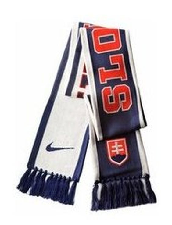 Hokejové reprezentace zimní šála Slovakia Patch Nike - Hokejové reprezentace kšiltovky, čepice, rukavice