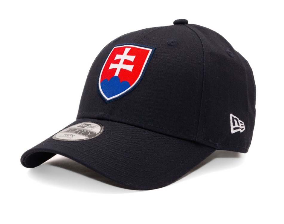 Hokejové reprezentace čepice baseballová kšiltovka Slovakia 940K Core 9forty navy - Hokejové reprezentace kšiltovky, čepice, rukavice