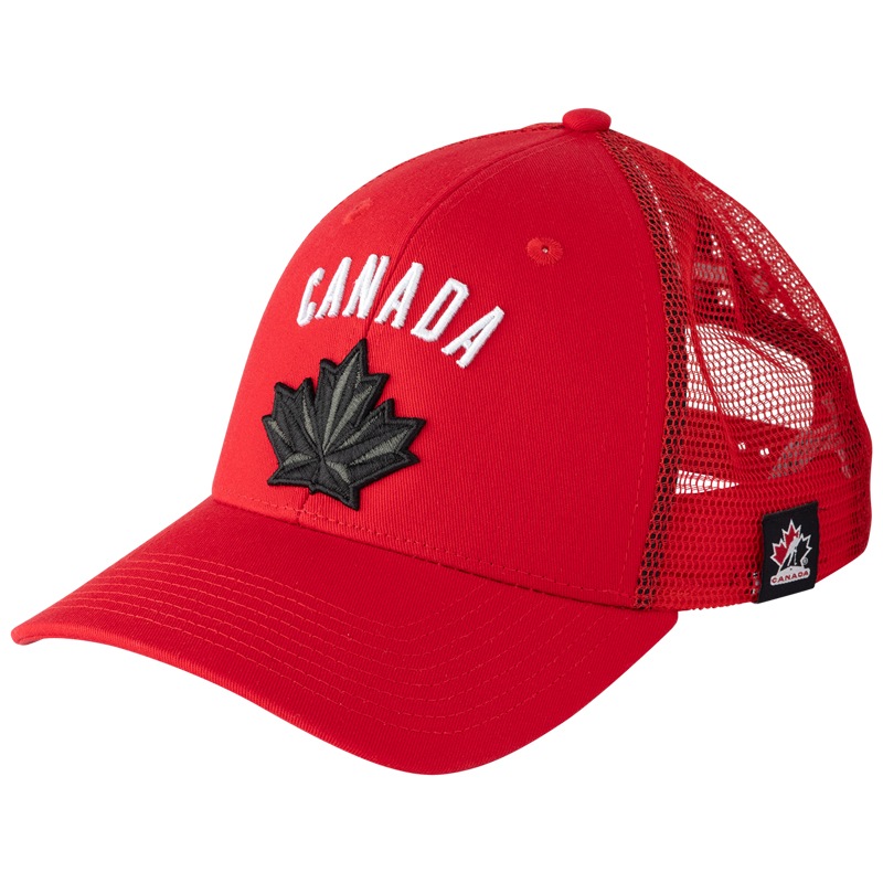 Hokejové reprezentace čepice baseballová kšiltovka Canada Hat-SR-RED - Hokejové reprezentace kšiltovky, čepice, rukavice
