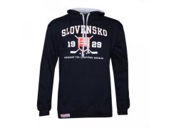 Hokejové reprezentace pánská bunda Slovakia hood 1929 navy