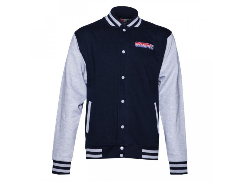 Hokejové reprezentace pánská mikina Slovakia ice hockey team Varsity navy