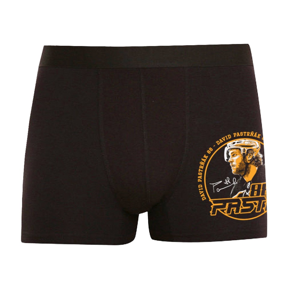 Hokejové reprezentace pánské boxerky David Pastrňák #88 PASTA 88 Exclusive Collection - Hokejové reprezentace ostatní modní doplňky