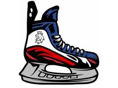 Hokejové reprezentace odznak Czech Republic lion skates