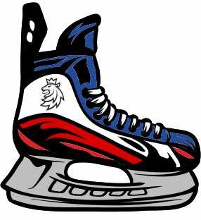 Hokejové reprezentace odznak Czech Republic lion skates - Hokejové reprezentace ostatní suvenýry