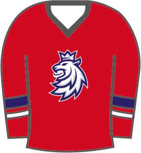 Hokejové reprezentace odznak Czech Republic Red lion jersey - Hokejové reprezentace ostatní suvenýry