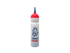 Hokejové reprezentace láhev na pití Czech Republic Logo Lev white