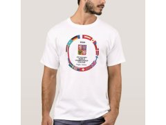 Hokejové reprezentace pánské tričko Ice Hockey World Championship Czechia MS 2024 White