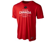 Hokejové reprezentace pánské tričko CANADA Bauer Olympic red