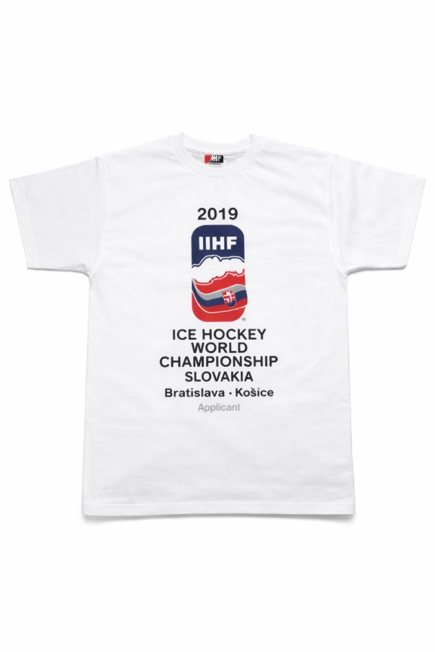 Hokejové reprezentace pánské tričko Slovakia 2019 Bratislava Košice World Championship Official - Hokejové reprezentace trička, polo trička, košile