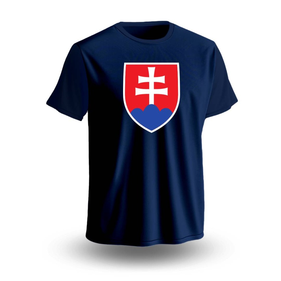 Hokejové reprezentace pánské tričko National Emblem Navy - Hokejové reprezentace trička, polo trička, košile