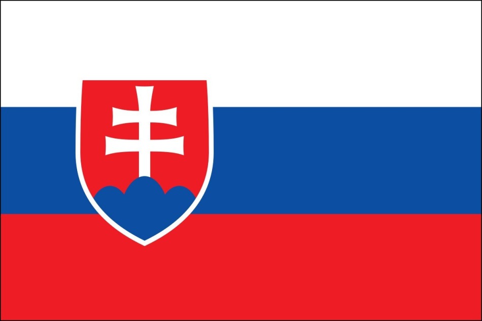Hokejové reprezentace vlajka Slovakia 60x90 cm - Hokejové reprezentace vlajky, plakáty