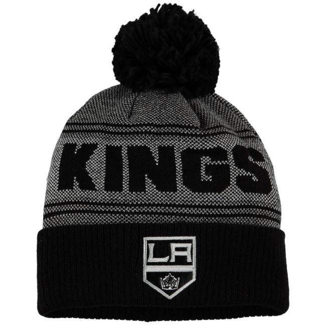 Zimní Čepice Adidas Mascot Cuffed Knit Kings - Los Angeles Kings Čepice, kulichy