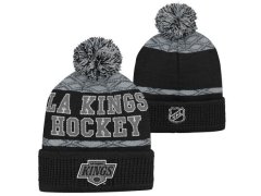 Los Angeles Kings dětská zimní čepice Puck Pattern Cuffed Pom