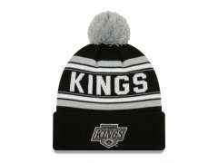 Los Angeles Kings dětská zimní čepice Jacquard Cuffed Knit With Pom