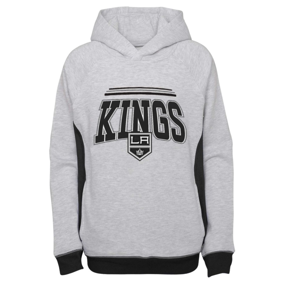 Los Angeles Kings dětská mikina s&nbsp;kapucí power play raglan pullover - Los Angeles Kings dětské oblečení