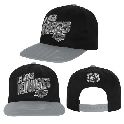 Los Angeles Kings dětská čepice flat kšiltovka Essentials Deadstock Snapback - Los Angeles Kings dětské oblečení