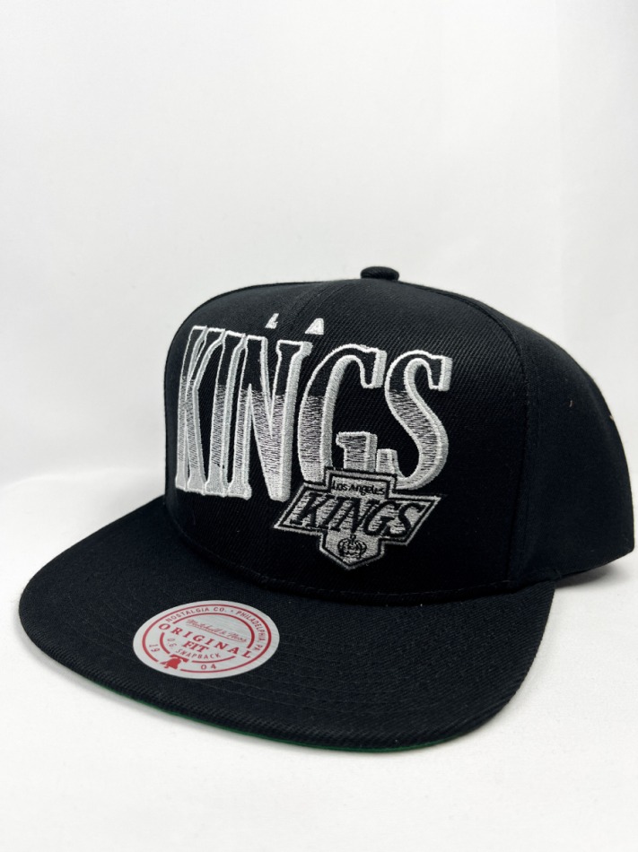 Los Angeles Kings čepice flat kšiltovka Line Work Snapback Vntg - Los Angeles Kings kšiltovky, čepice, rukavice