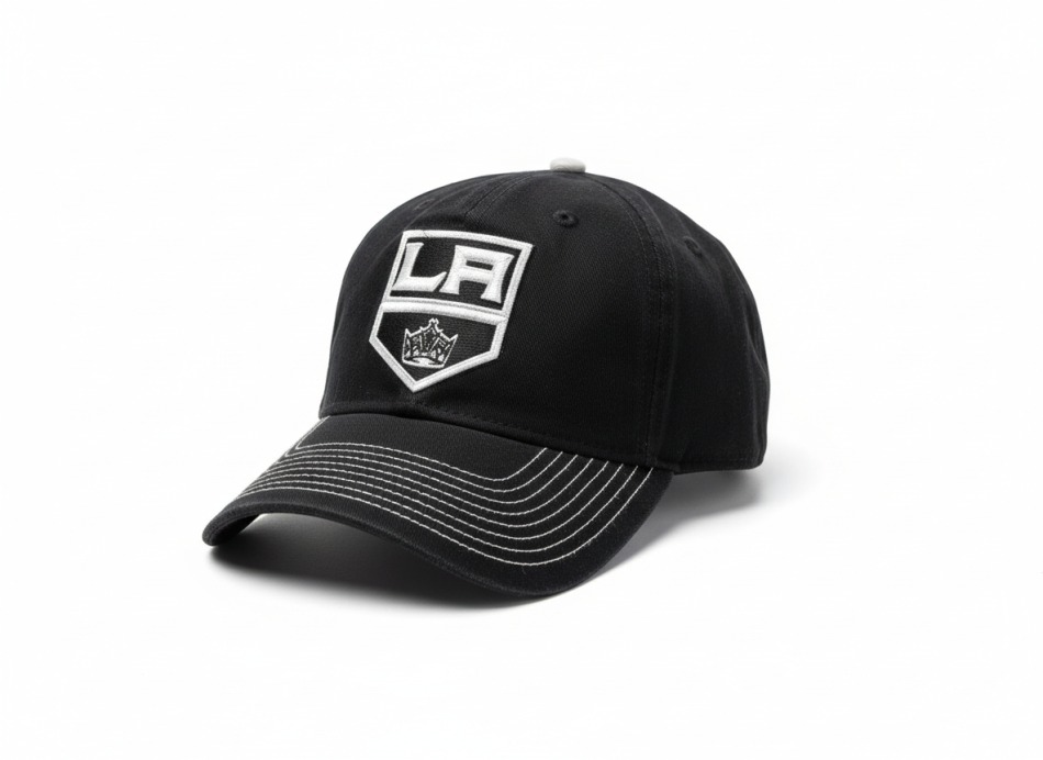 Los Angeles Kings čepice baseballová kšiltovka NHL Value Stitched Black/Grey - Los Angeles Kings kšiltovky, čepice, rukavice