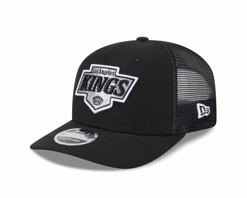 Los Angeles Kings čepice baseballová kšiltovka NEW ERA 970SS SP26 black - Los Angeles Kings kšiltovky, čepice, rukavice