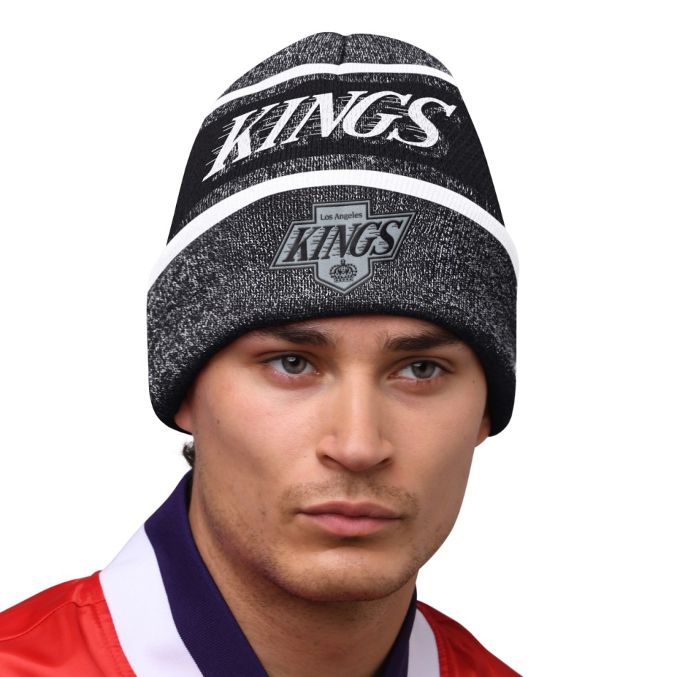 Los Angeles Kings zimní čepice Sideline Beanie - Los Angeles Kings kšiltovky, čepice, rukavice